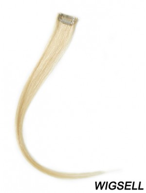 Hairstyles Blonde Straight Remy Human Hair Clip In Hair Extensions