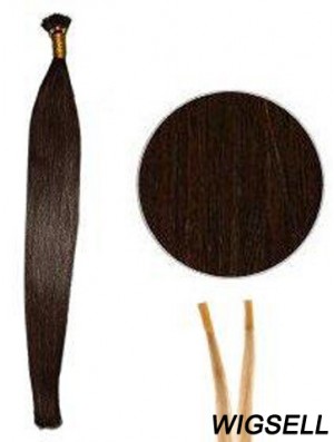 Auburn Straight Stick/I Tip Hair Extensions