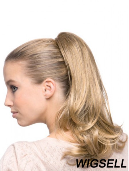 Style Wavy Blonde Ponytails