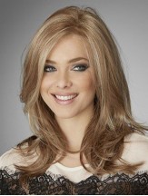 Blonde Wigs UK 18 Inch Real Hair Wigs Lace Front Cheap