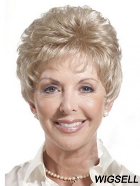 Real Hair Wigs For Older Women Cropped Length Classic Cuts