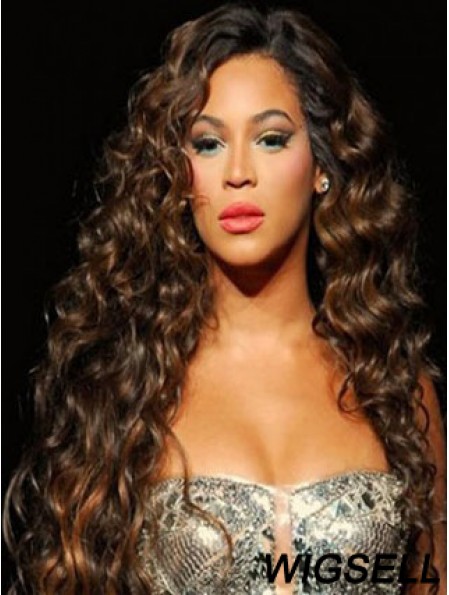 Brazilian Capless Curly Long Auburn Beyonce Curli Remi Hair
