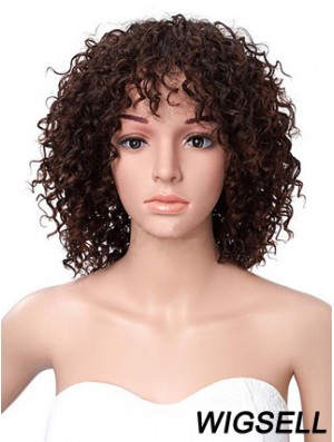 14 inch Brown Lace Front Wigs For Black Women