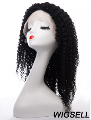 Durable Human Hair 22 inch Long Kinky Wigs For Black Women