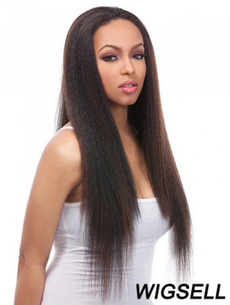 24 inch Black Lace Front Wigs For Black Women