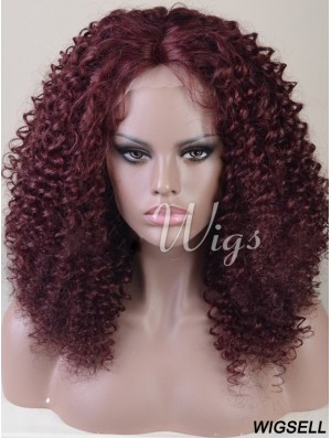 Ideal 14 inch Long Kinky Wigs For Black Women