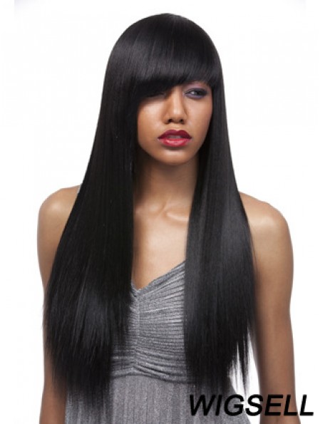 24 inch Black Lace Front Wigs For Black Women