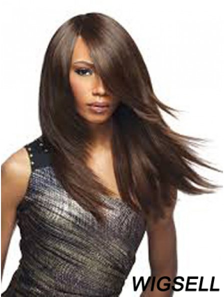 18 inch Brown Lace Front Wigs For Black Women