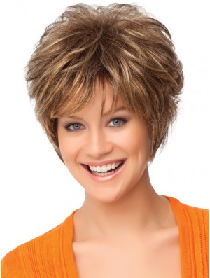 Cheap Synthetic Wig UK Curly Hair Short Wig For Women