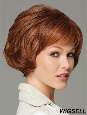 Wavy Auburn New Short Classic Wigs