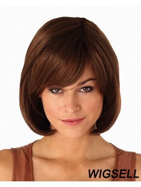 Straight Bobs 11 inch Auburn Best Synthetic Wigs