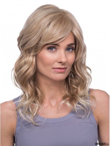 Ombre/2 tone Layered Wavy 14 inch Long Sleek Monotop Wigs