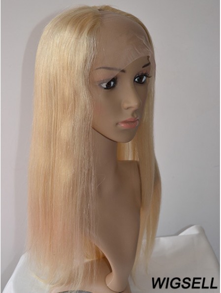 20 inch Lace Front Straight Blonde Gorgeous U Part Wigs