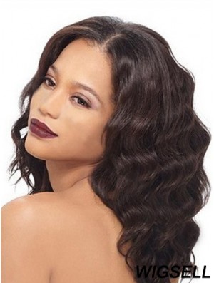 Auburn Long Online Wavy Without Bangs Lace Wigs