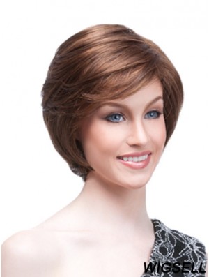 8 inch Sassy Auburn Bobs Monofilament Wigs