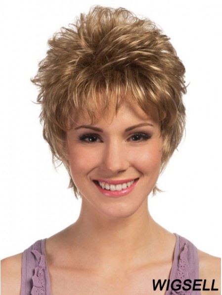 Blonde Wig Cropped Short Wig UK Online