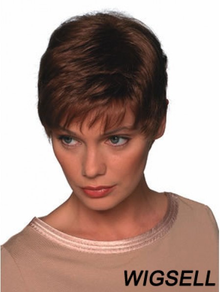 Boycuts Wig Short Straight Hair Wig UK For Women