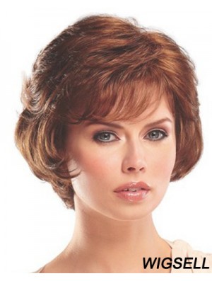 Short Wavy Capless Wigs UK