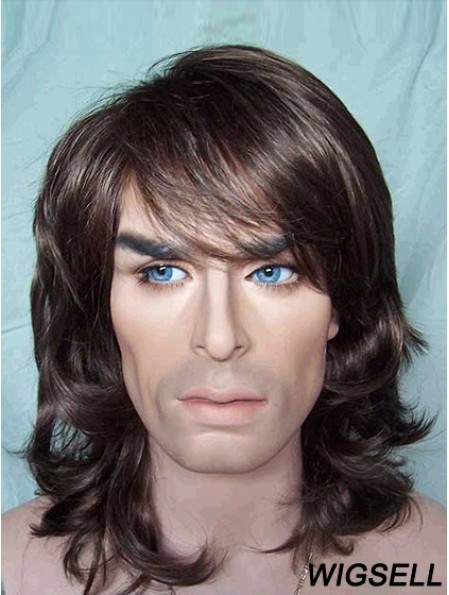 Men Wigs Shoulder Length 12Inch For Sale