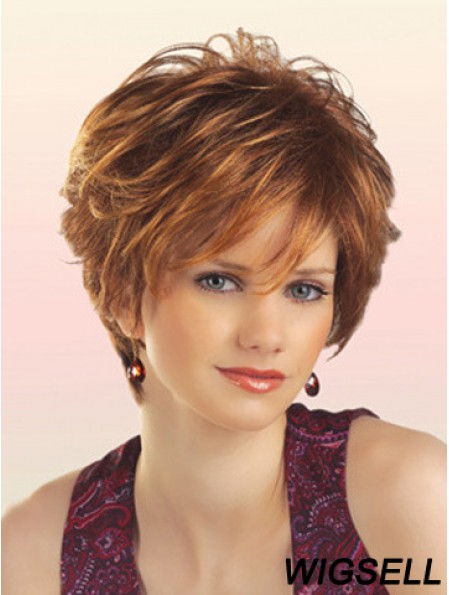 Synthetic Short Wavy Capless Online Wig Store