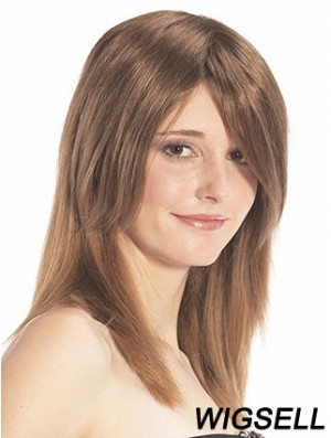 Remy Human Hair Toppers UK Straight Auburn Designed 
