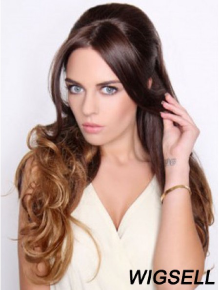 Perfect Black Synthetic Wavy Hair Falls